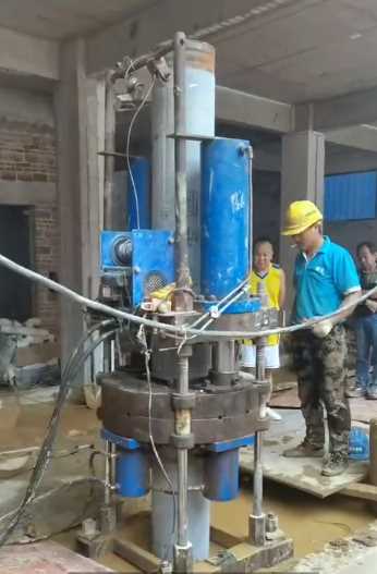 六安霍邱县静压桩加固