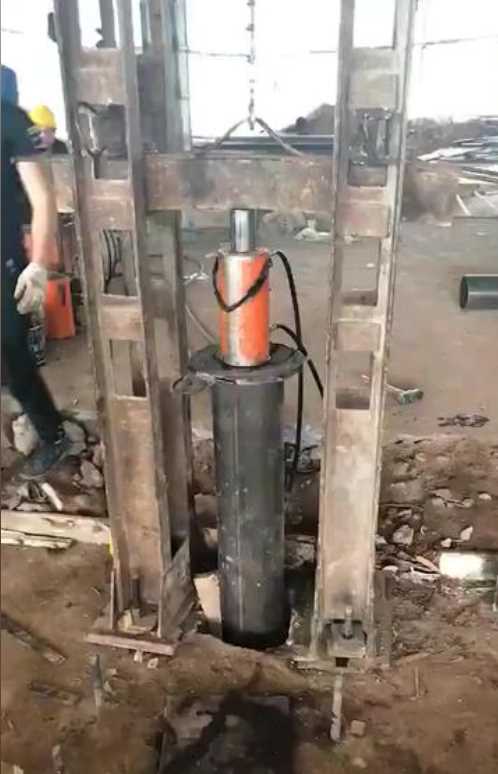 六安霍邱县钢管桩加固