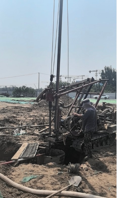 六安霍邱县工地打井